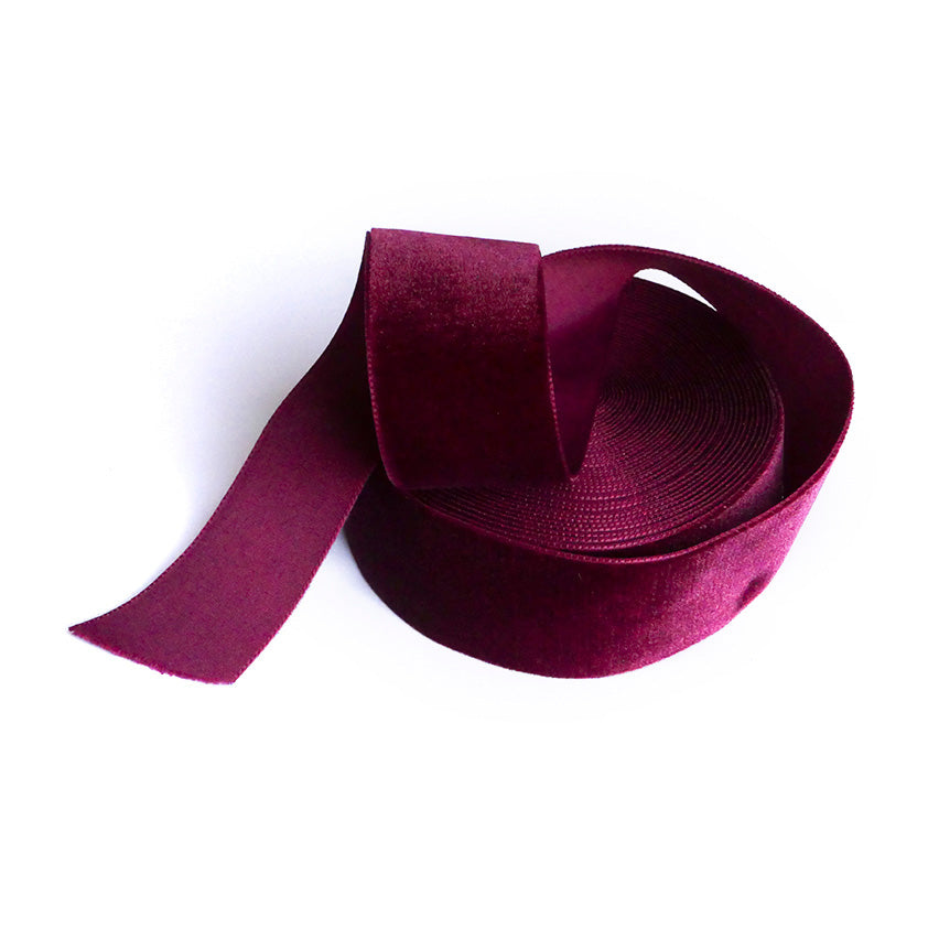 Purple Velvet Ribbon  Cloth House • Cloth House