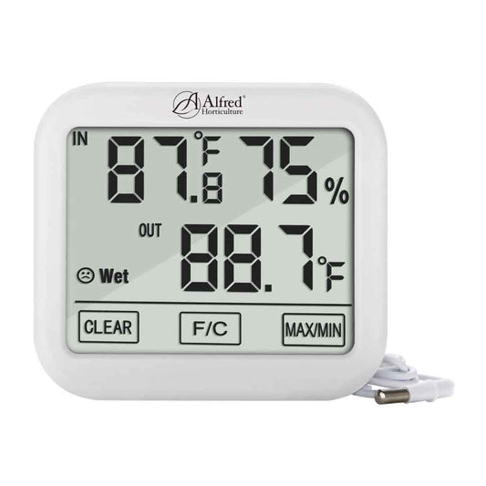 CLOUDCOM B2, Smart Thermo-Hygrometer with Data App, Integrated Sensor Probe  - AC Infinity