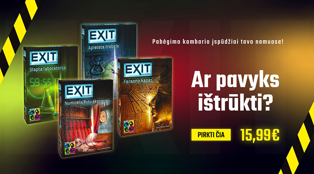 Exit lietuviški stalo žaidimai