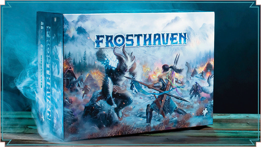 Frosthaven stalo žaidimas