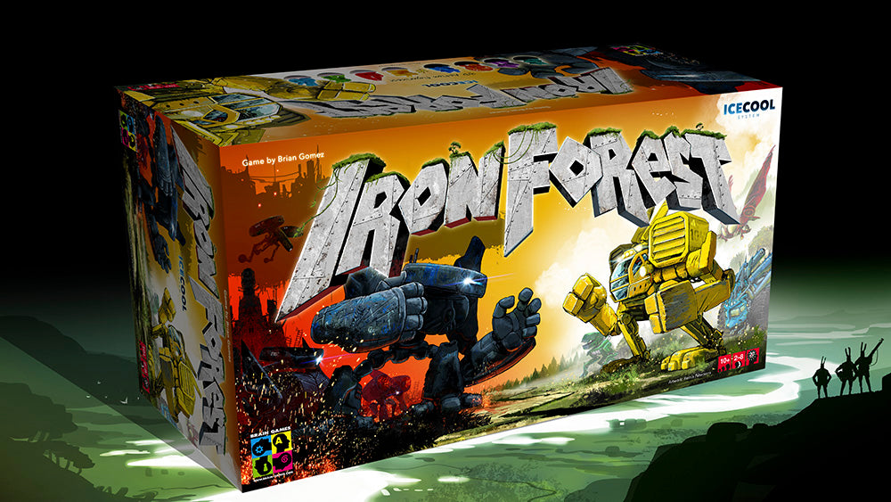 Iron Forest stalo žaidimas Kickstarter
