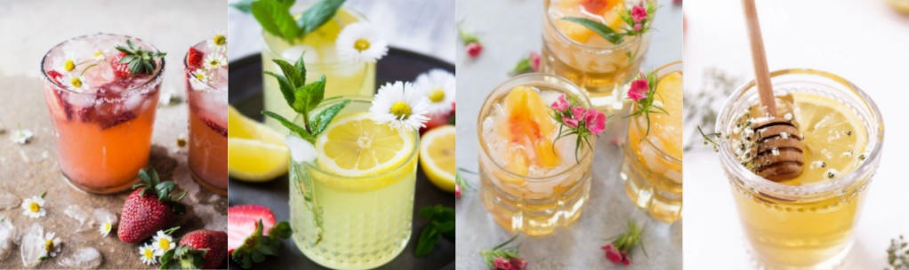 Fruity & Floral Cocktails