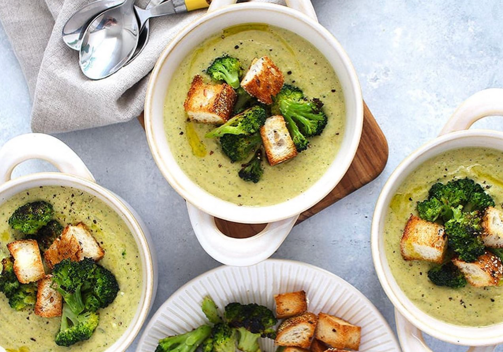 Vegan Broccoli Cheese Soup