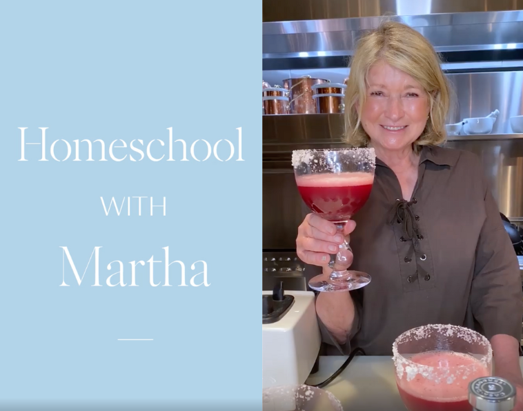 Pomegranate Martha-rita Cocktail