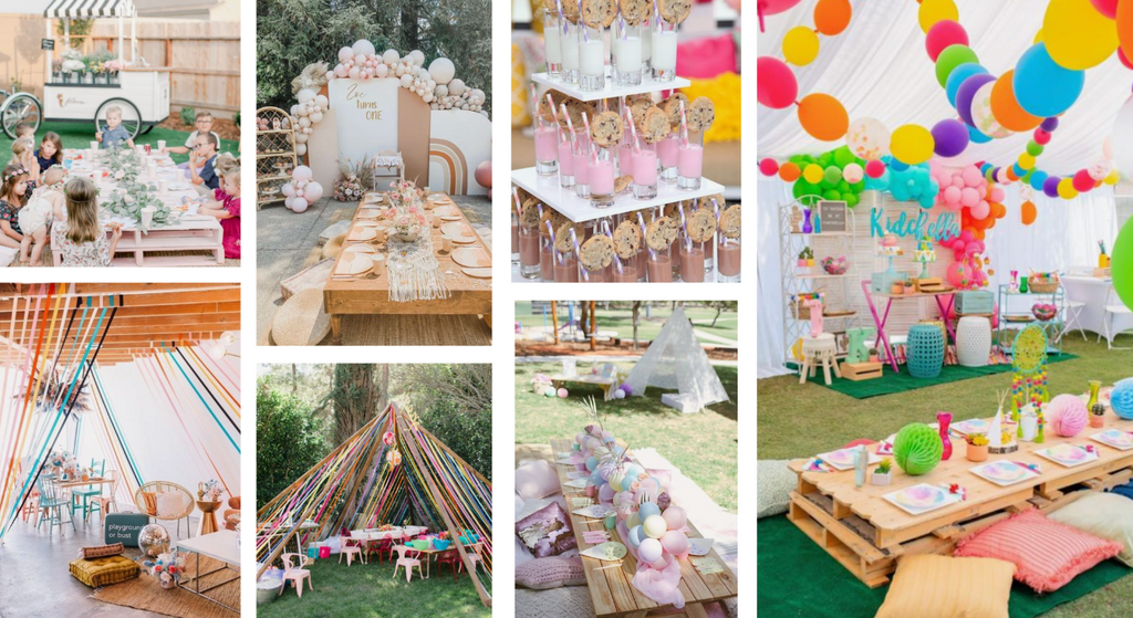 coachella themed kids birthday party