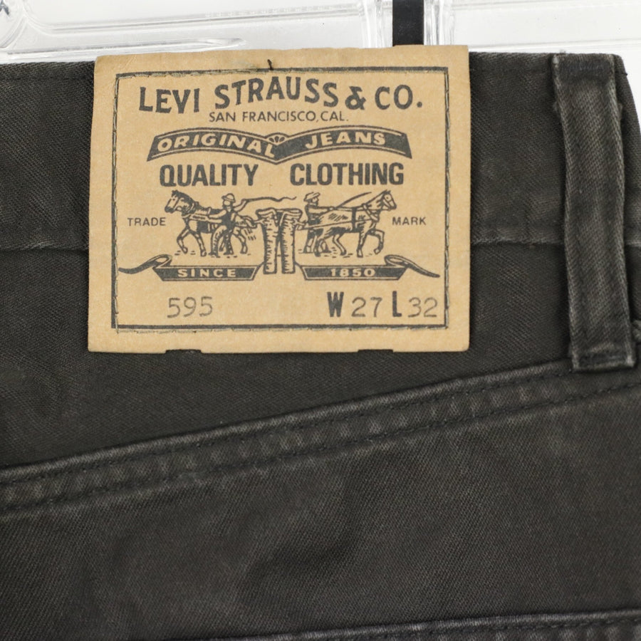 Levi's 595 Regular Fit High Waist Jeans - W27 - L32 – wabigrail