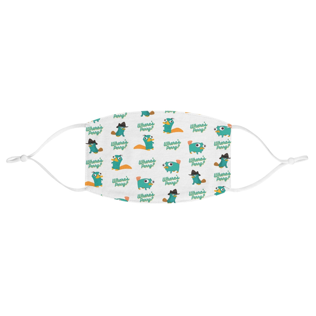 Perry Platypus Pattern Mouth Face Mask Covering Cute | eBay