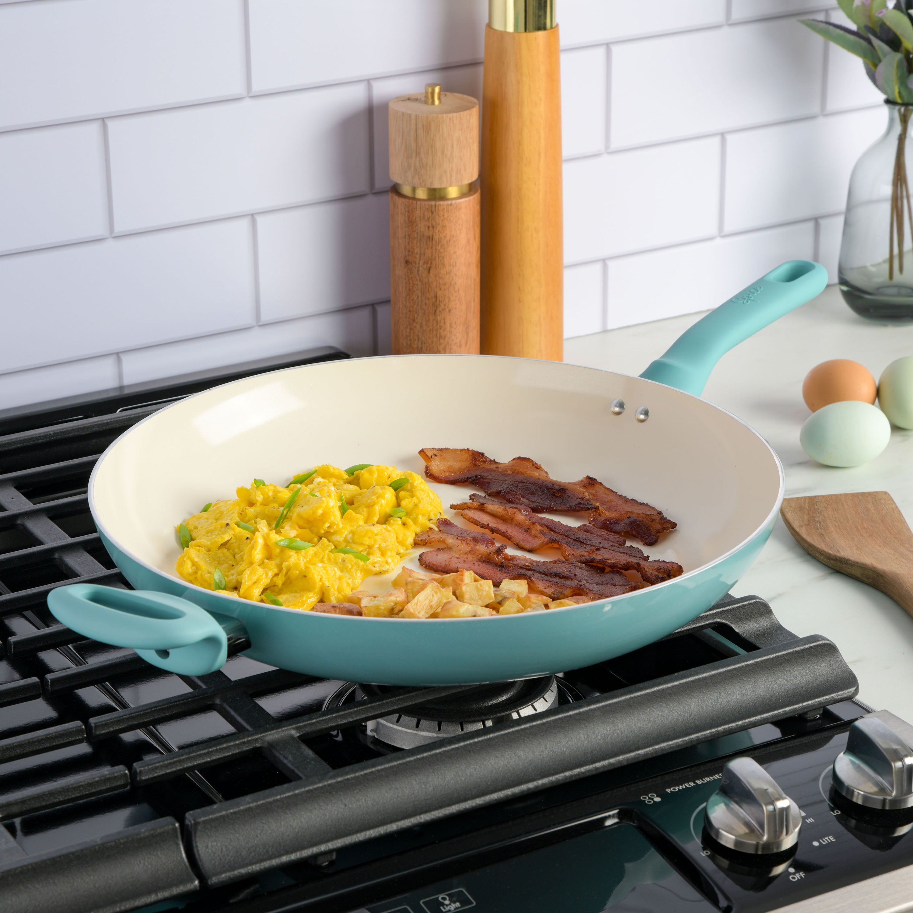 Spice By Tia Mowry Savory Saffron Pre-seasoned 2 Piece 10in And 12in Cast  Iron Skillet Set : Target