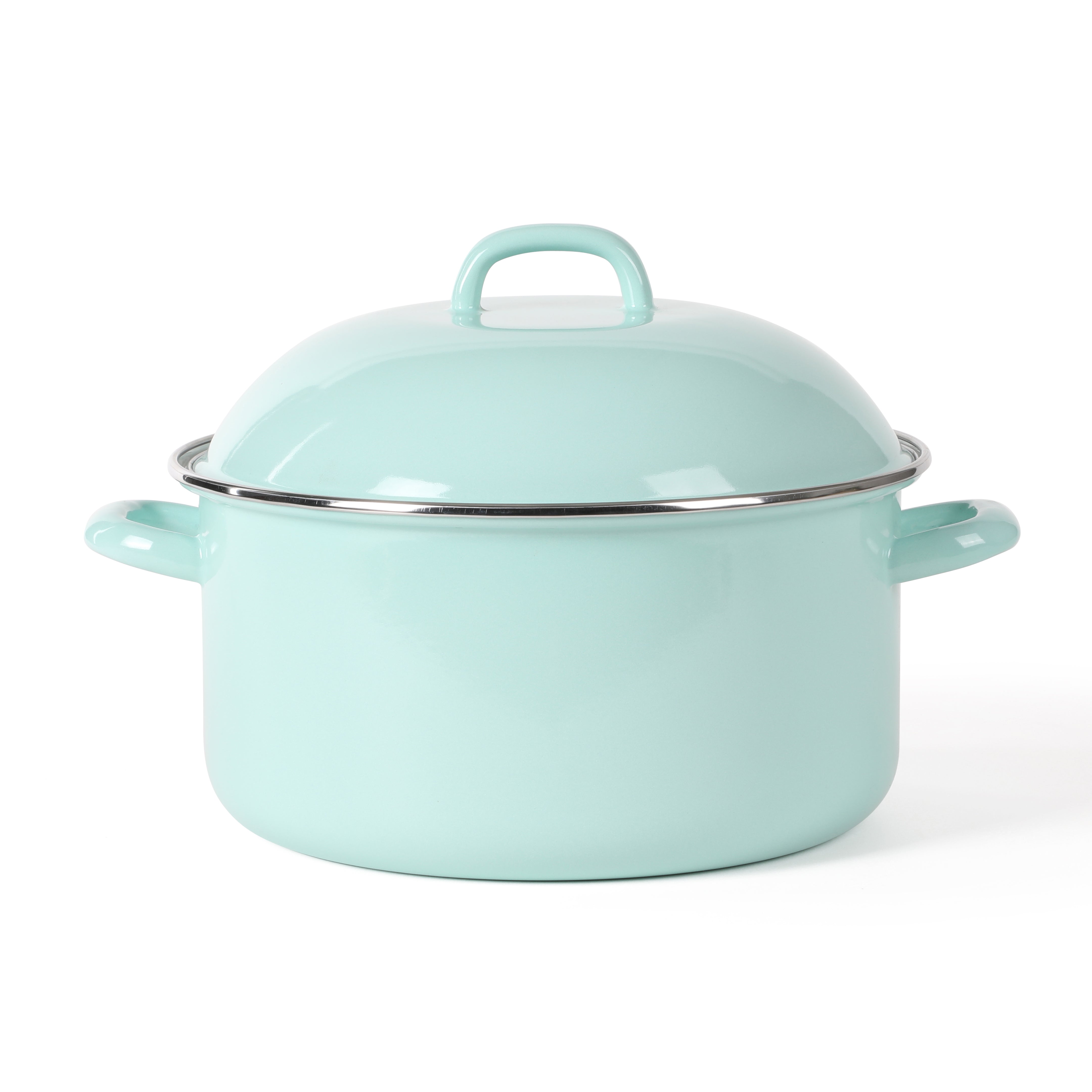 Martha Stewart Enamel on Steel Mini Dutch Oven