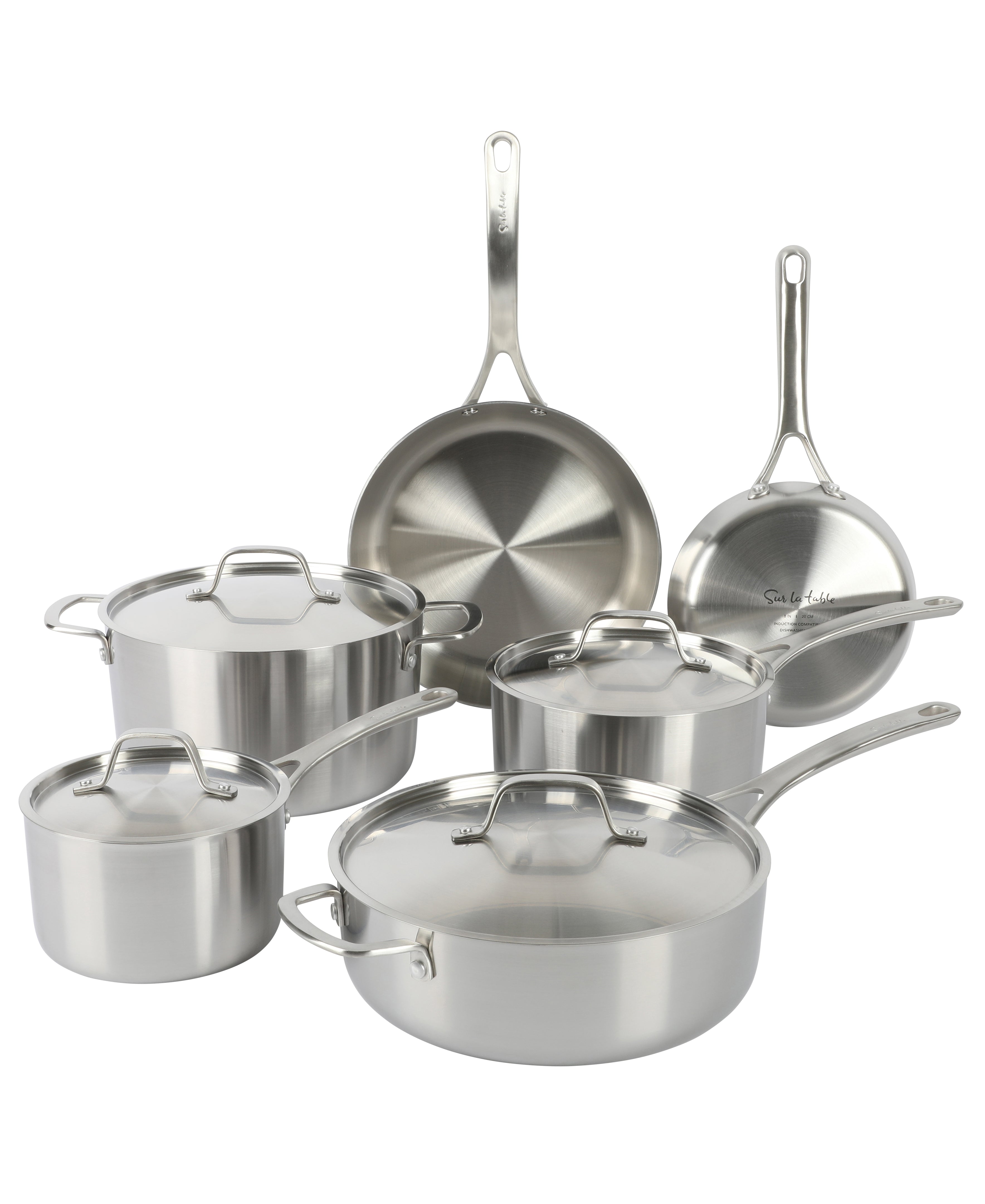 Thermo-Spot Non-Stick Aluminum Cookware Set (14 Piece) - Baller Hardware