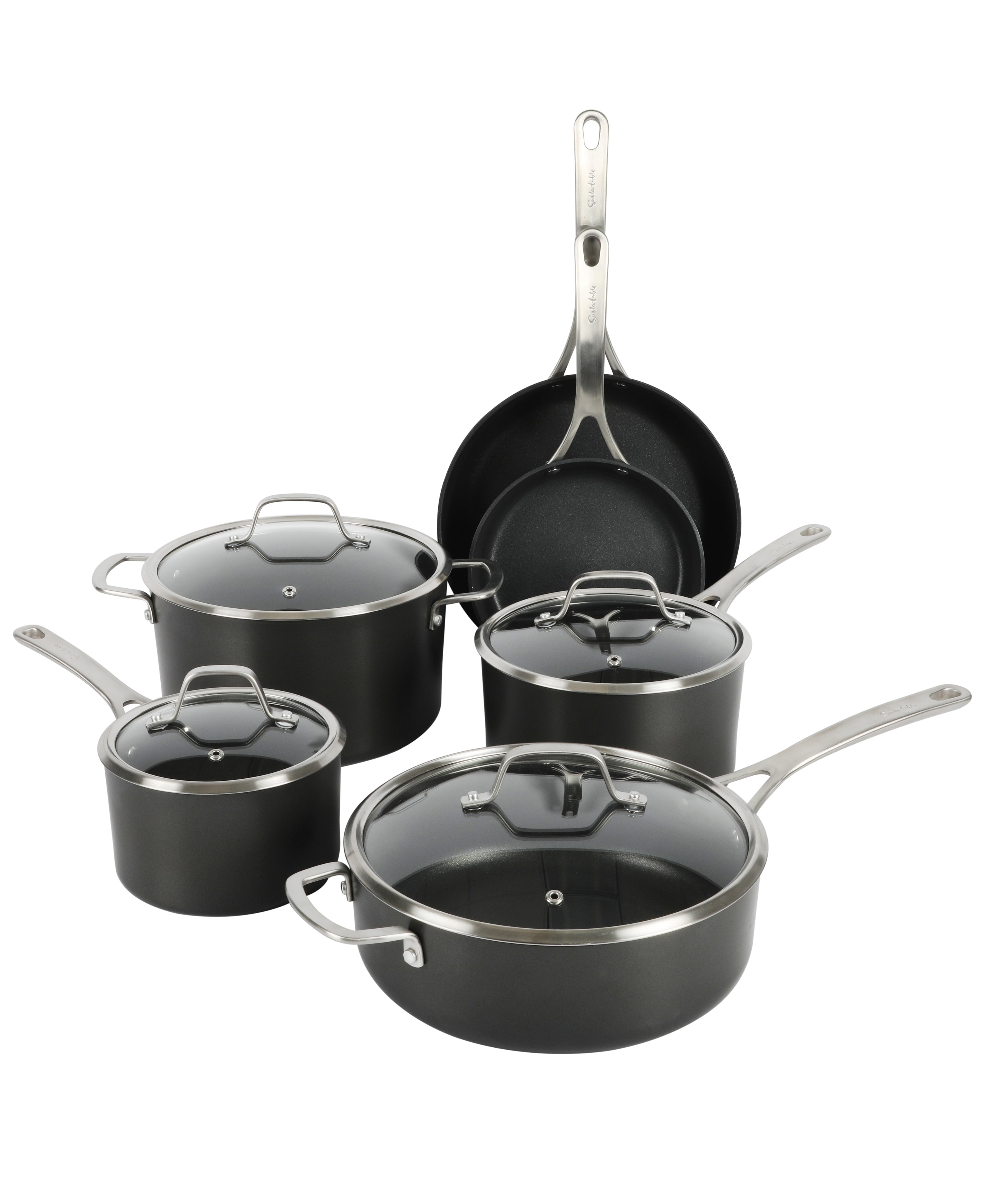 Our Table™ Forged Aluminum Ceramic Nonstick Cookware Set, 10 Piece - Harris  Teeter