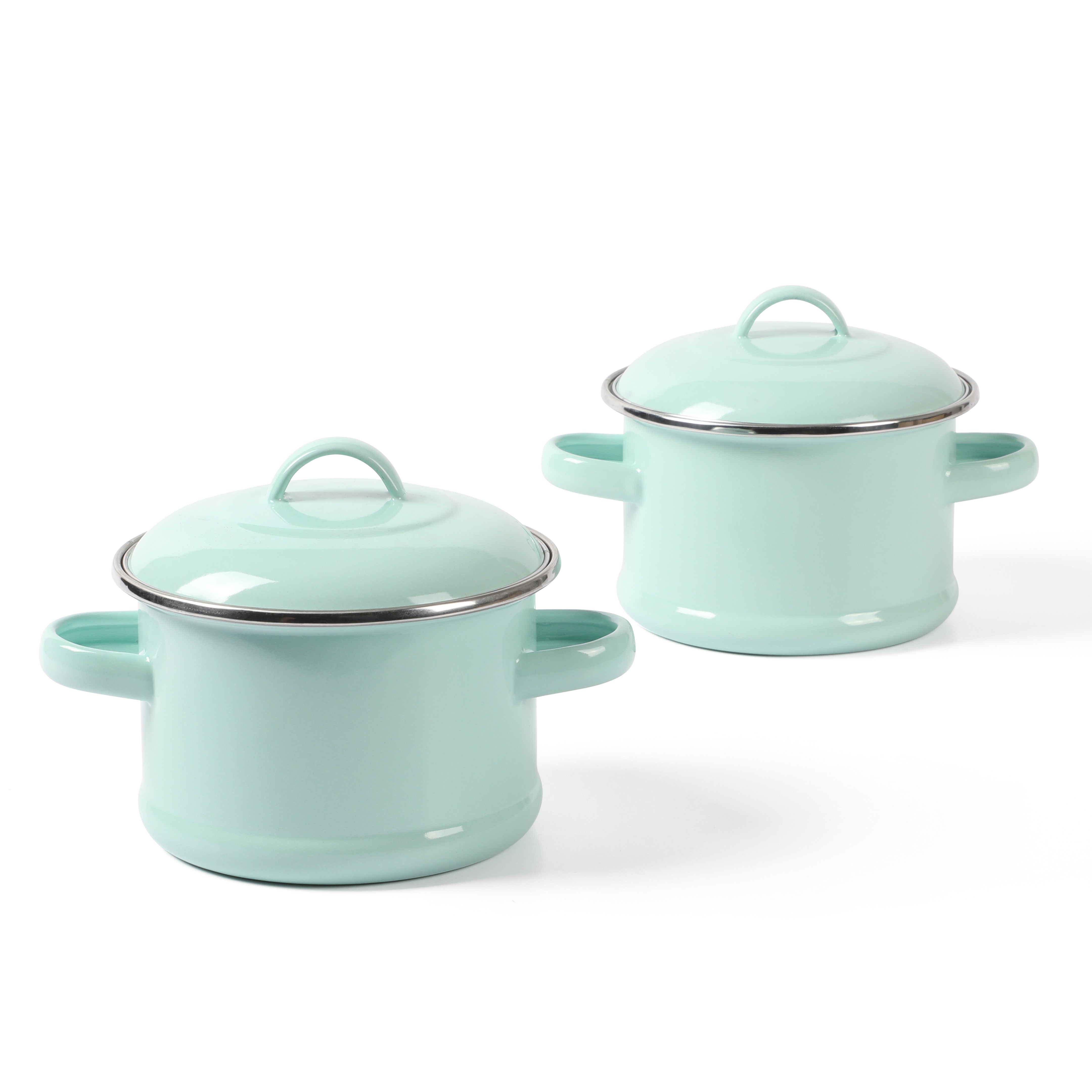 Martha Stewart 5.1'' Assorted Colors Mini Loaf Pan Set