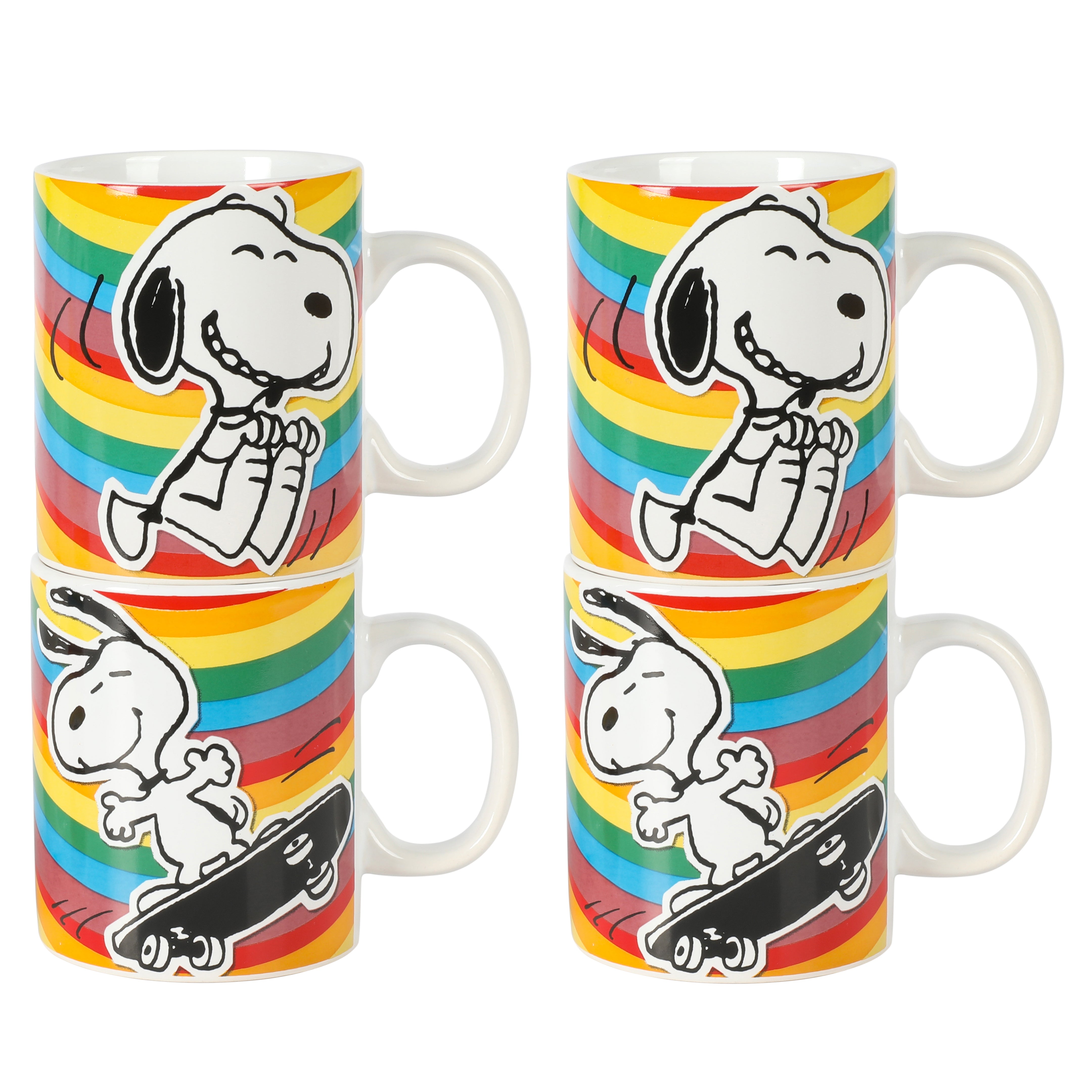 Peanuts 70th Anniversary 23.6 fl. oz. Assorted Colors Plastic Tumbler