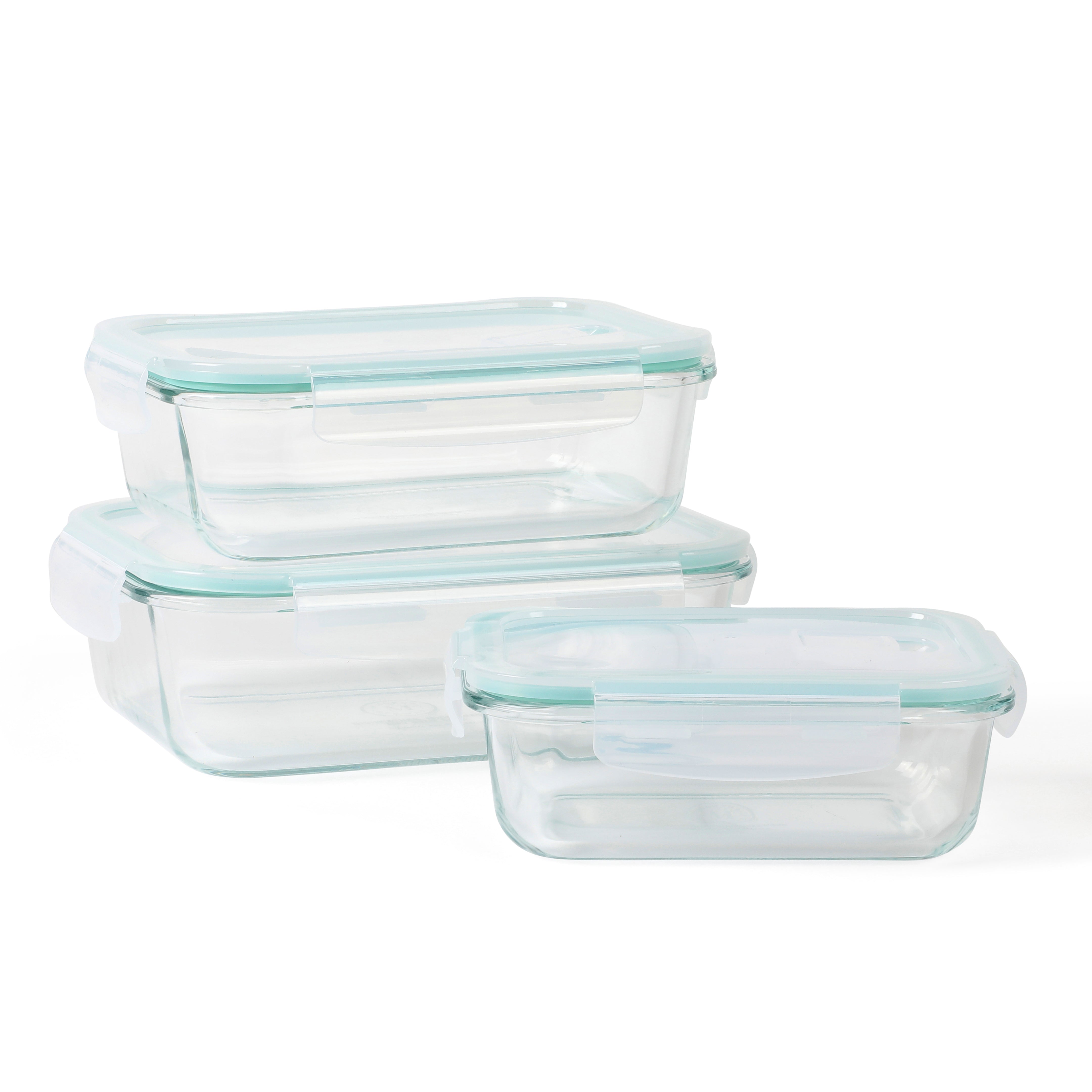 Set Vasos 12 Piezass 12Oz y 17Oz Vidrio Transparente Martha Stewart