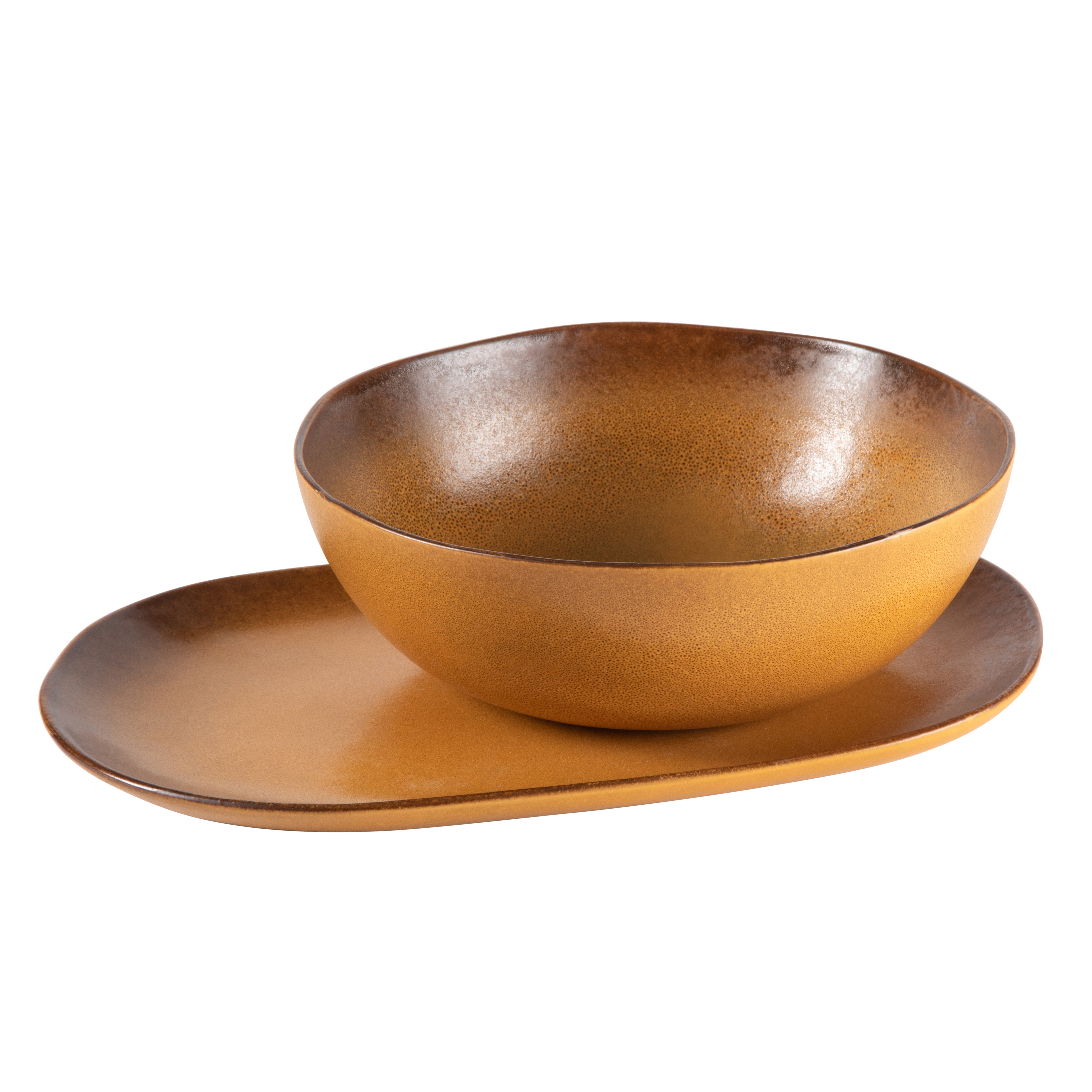 Set of Three Copper Mixing Bowls - Magnolia
