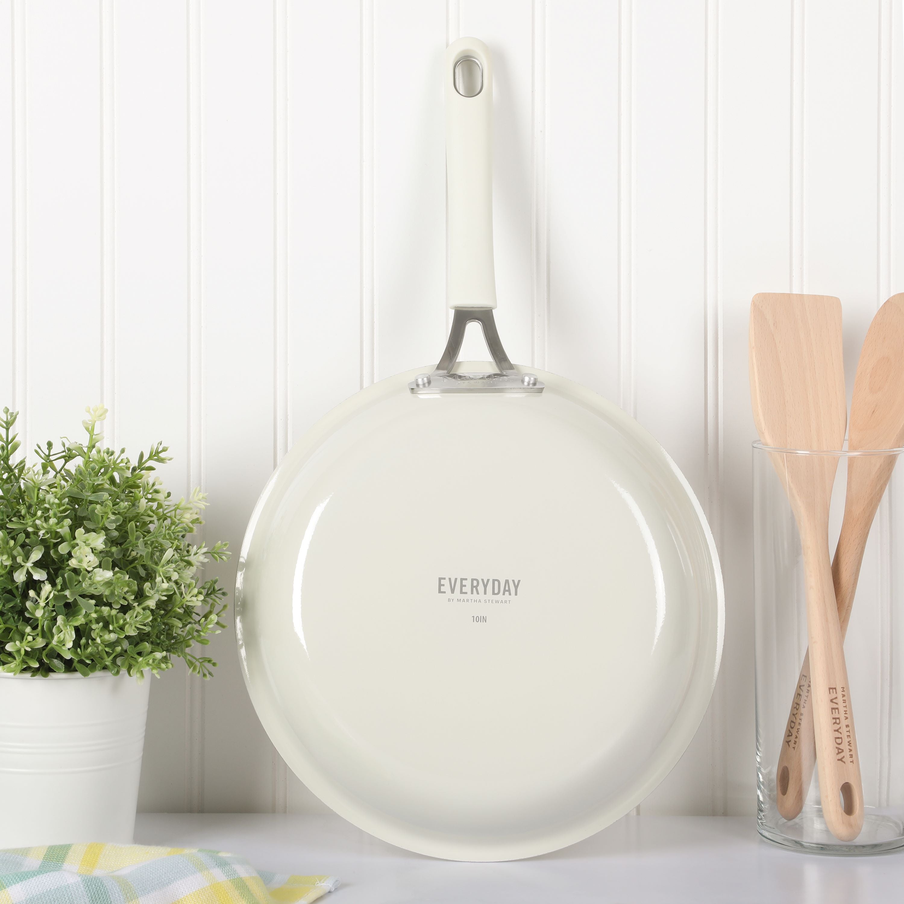 frök All-in-One Platinum Non-Stick Fry Pan Meets Wok with Lid, 11-Inch, Blush & Rose Gold