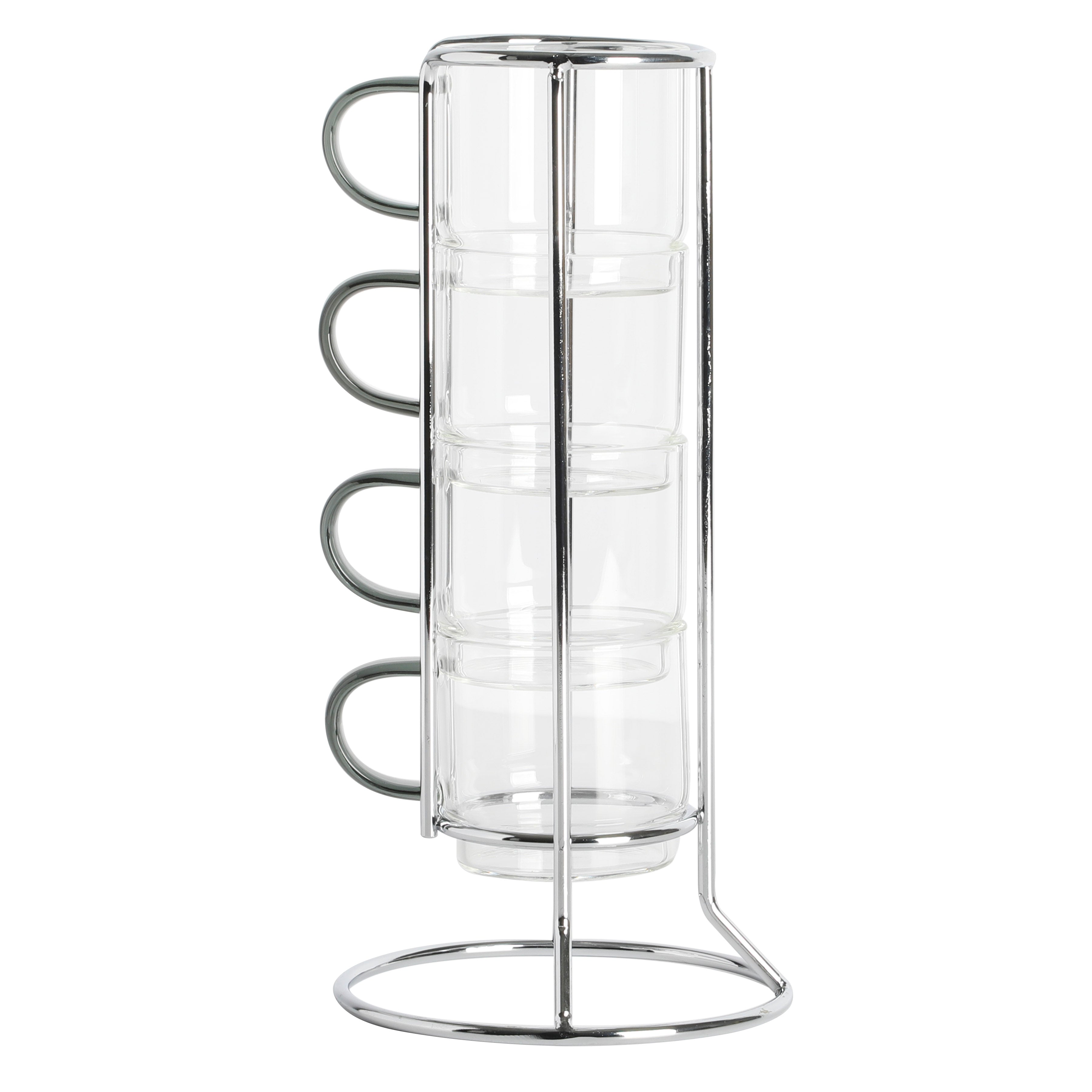 Mr. Coffee Verduzco 1 Liter 4- Cup Clear Glass Pour Over Coffee