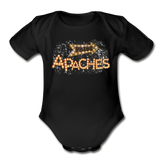 Apache Pride Short Sleeve Onesie - black