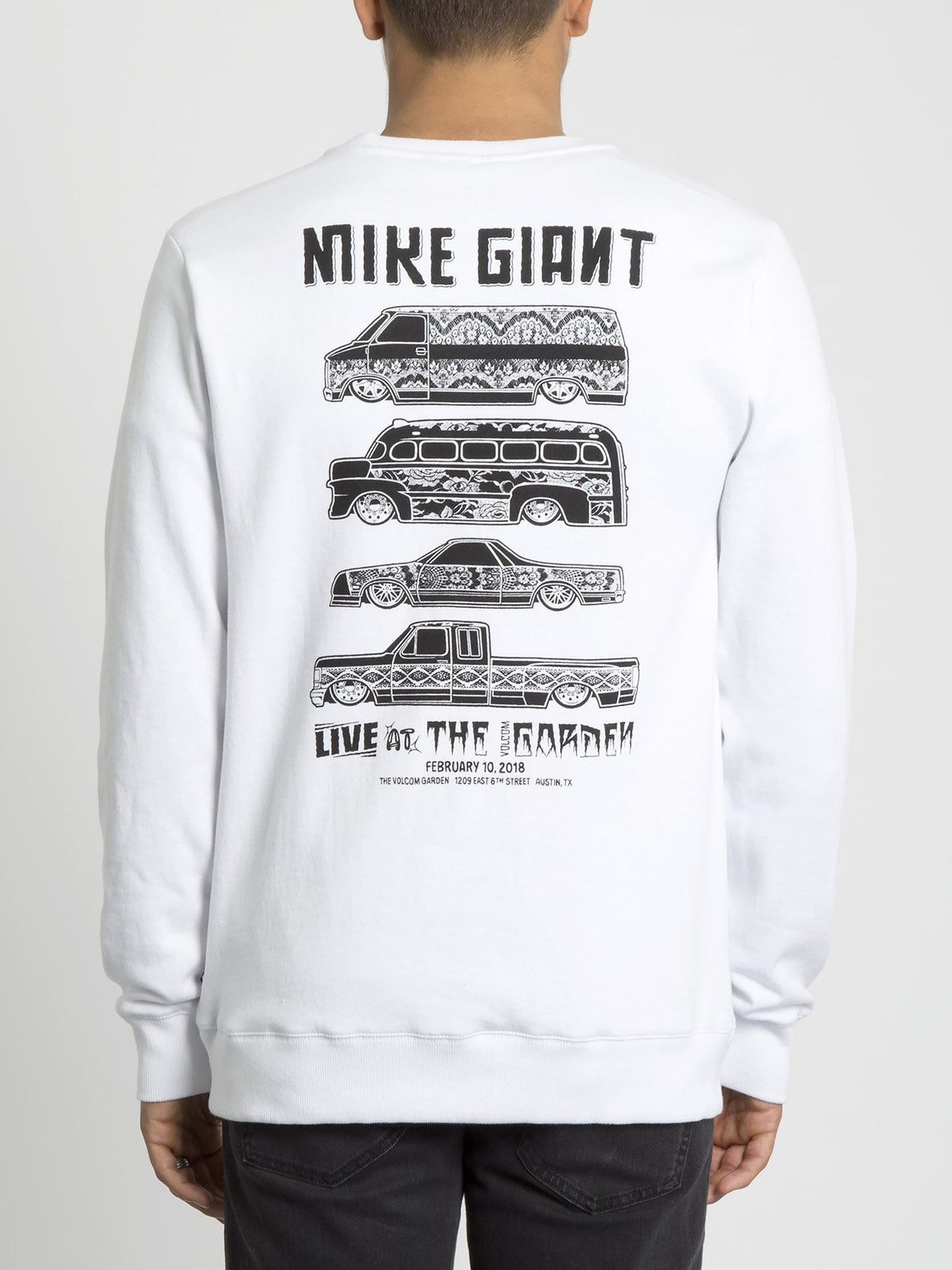 Mike Giant Sweater - White (A4631913_WHT) [B]