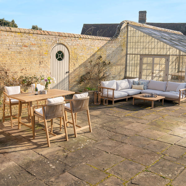 Lavenham Corner Sofa Set in Linen