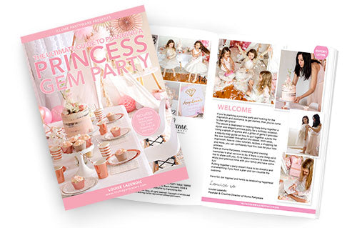 Princess party planning ebook inside