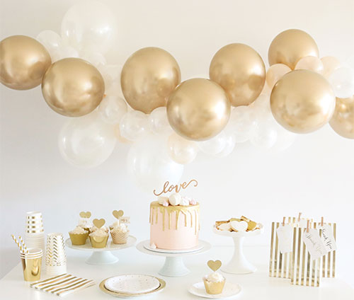 Balloon Garland DIY Kit Gold