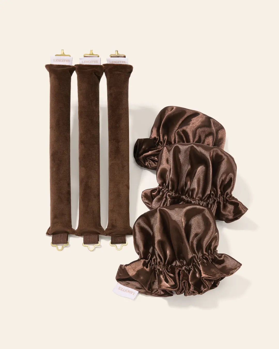 Heatless Curl Rods with Caps