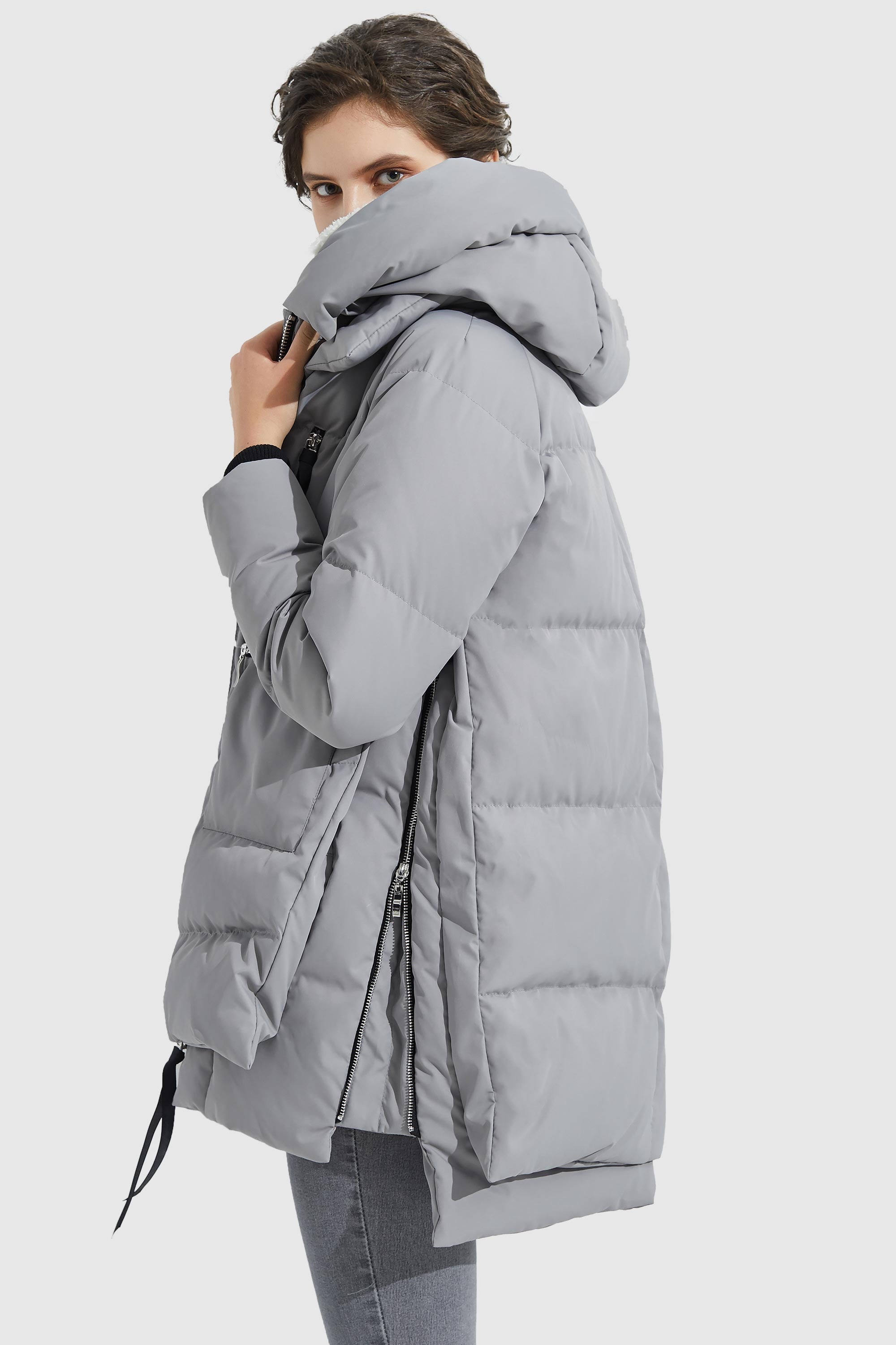 Orolay Women's Thickened Down Jacket YRF092 | The Orolay Coat