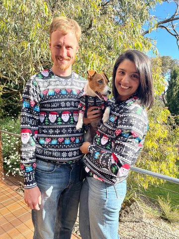 Matching Dog and Owner Christmas