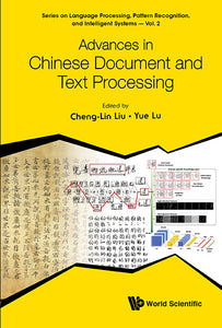 Advances In Chinese Document And Text Processing