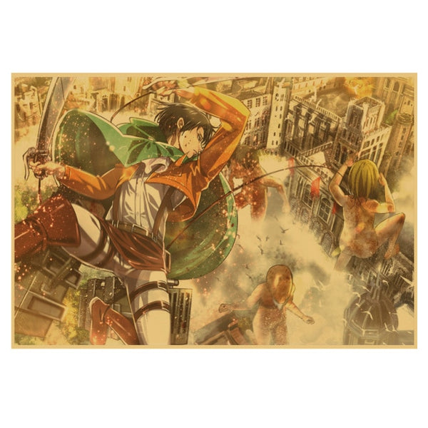 Poster Attaque des Titans</br> Livai et la Bataille de Trost