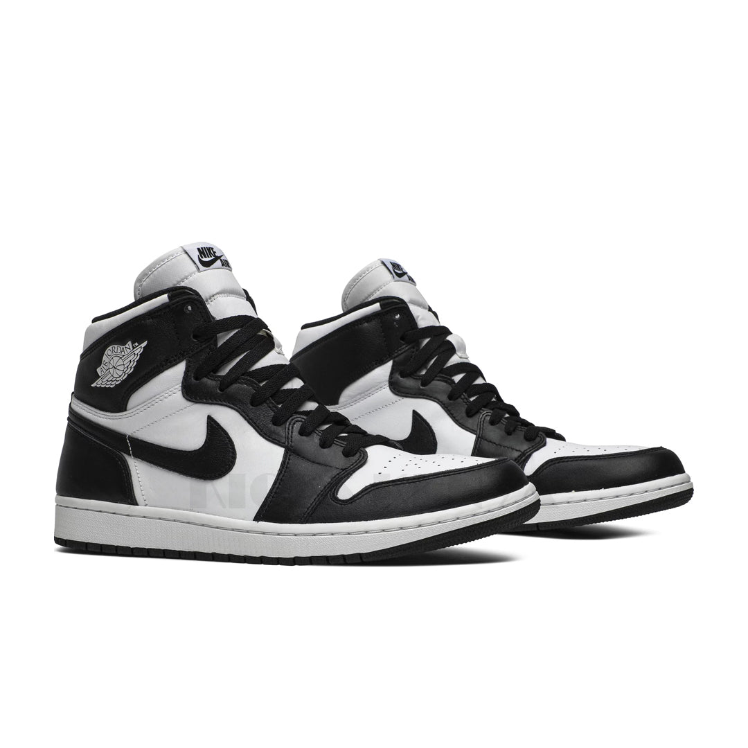 black and white jordan 1 womens high