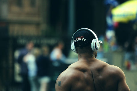 maintain your motivation by listening to music