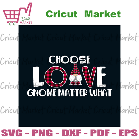 Download Valentine Svg Tagged Gnome Pattern Svg Cricut Market