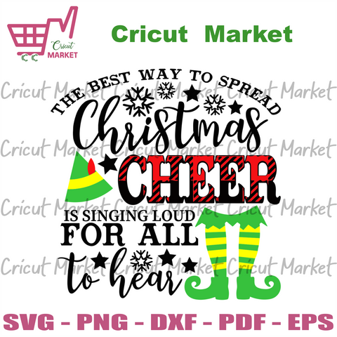 Download Christmas Svg Tagged Cheer Svg Cricut Market