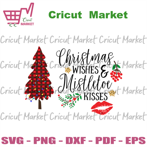 Download Christmas Svg Tagged Wishes Svg Cricut Market