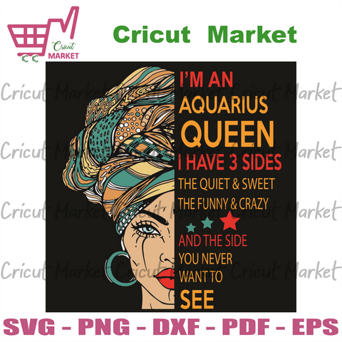 Birthday Svg Tagged Aquarius Queen Svg Cricut Market