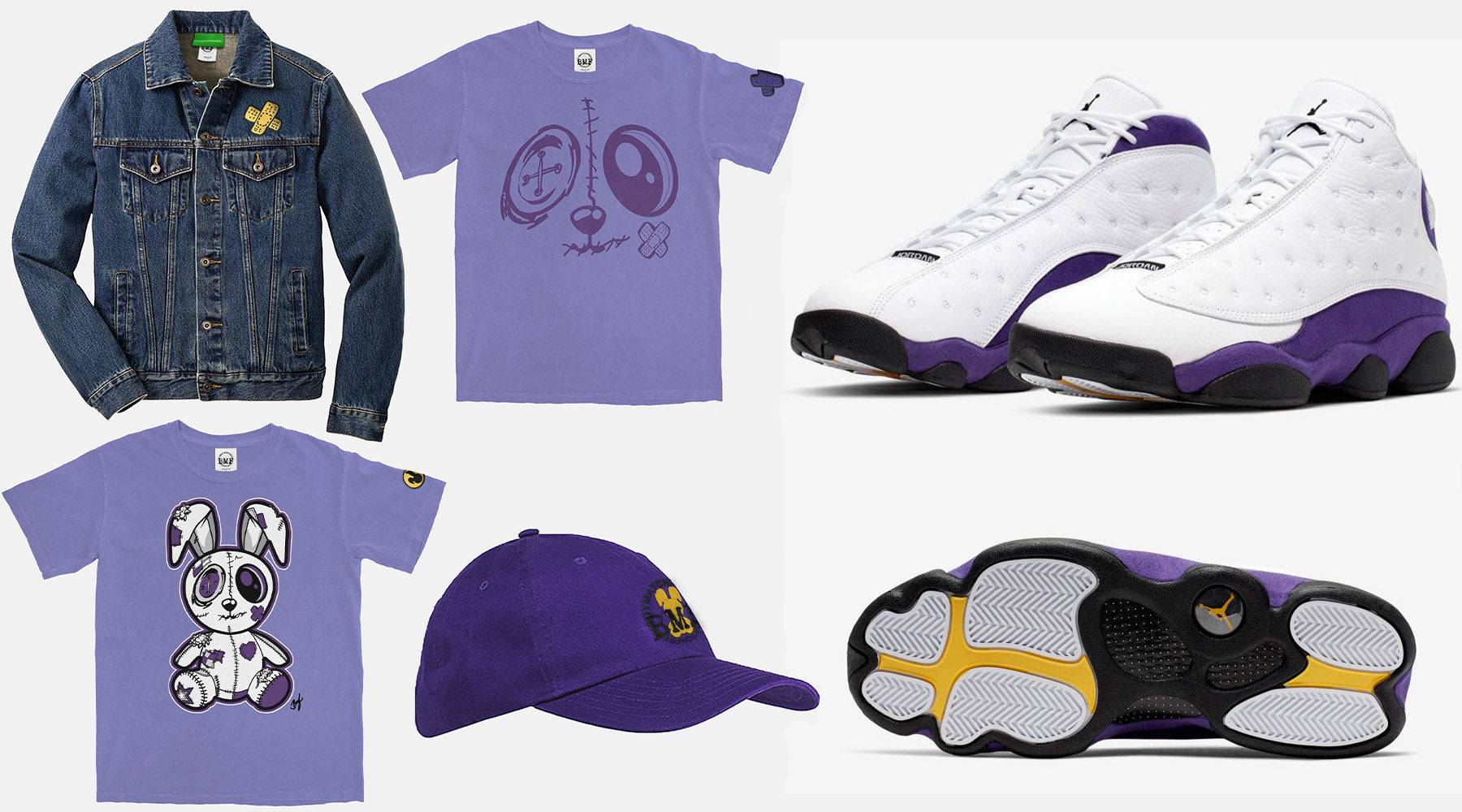 What To Wear With Air Jordan 13 Lakers