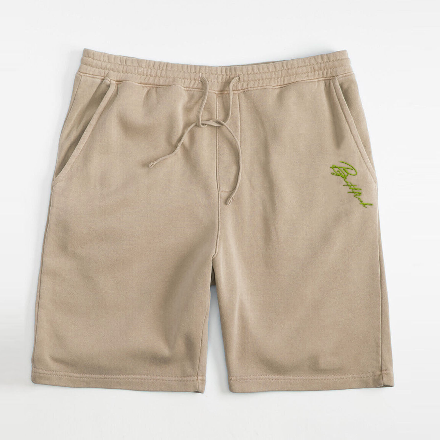 dunk low chlorophyll matching shorts pigment sand embroidered