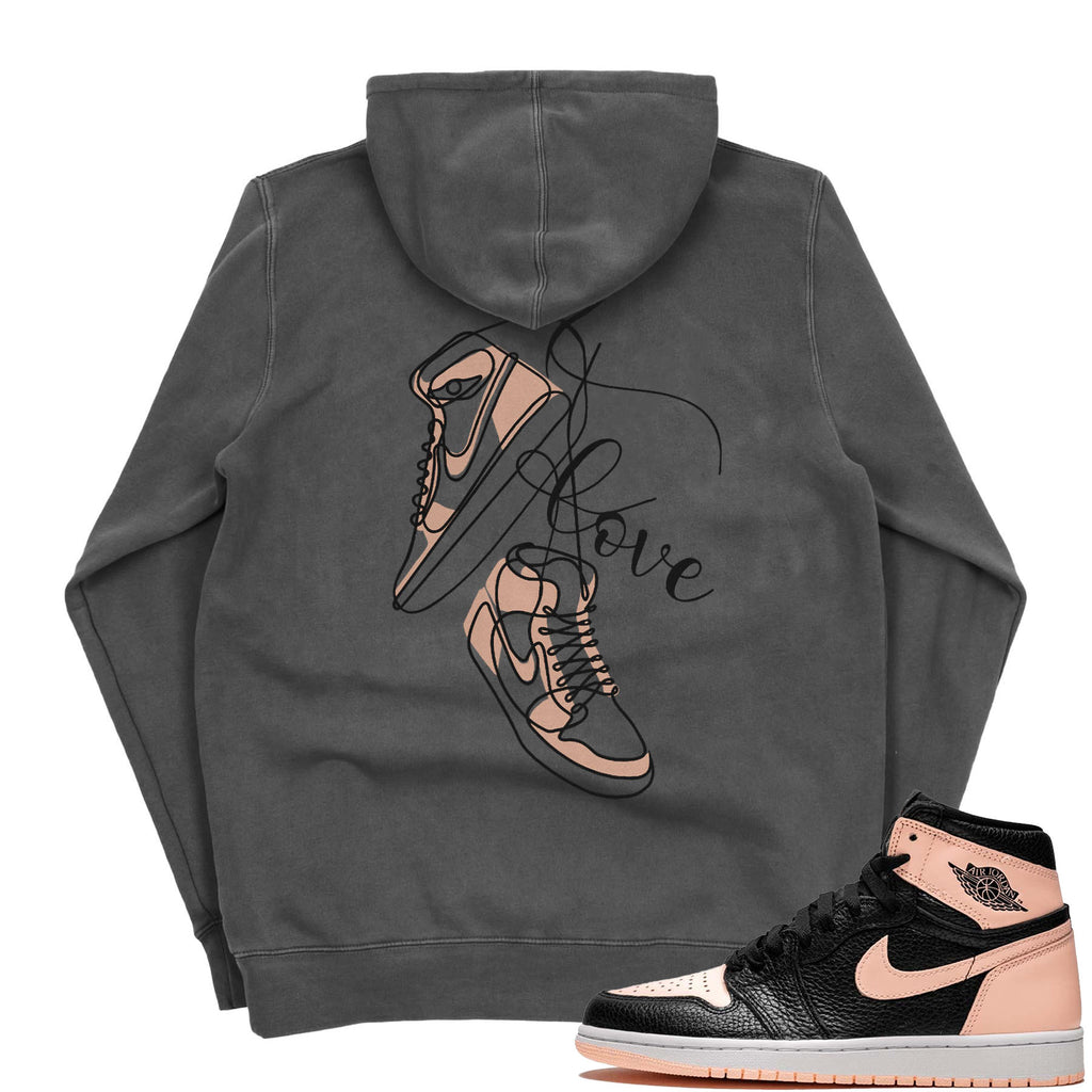 crimson tint jordan 1 hoodie