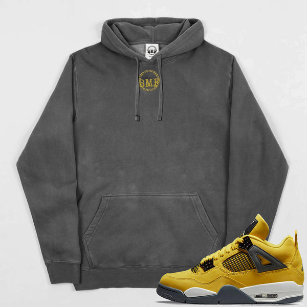 jordan aj4 lightning pullover hoodie