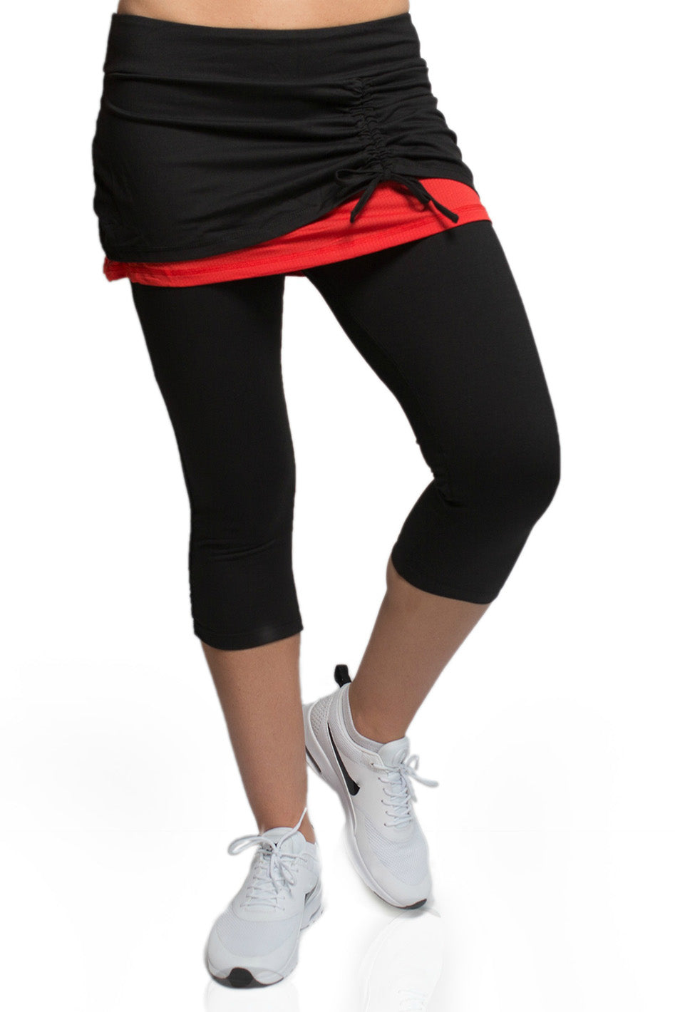 Endurance Skirted Capri Legging, Women's Skorts