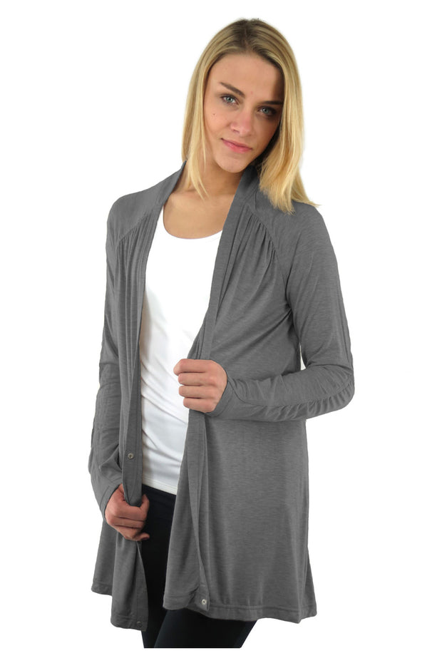 drape wrap cardigan