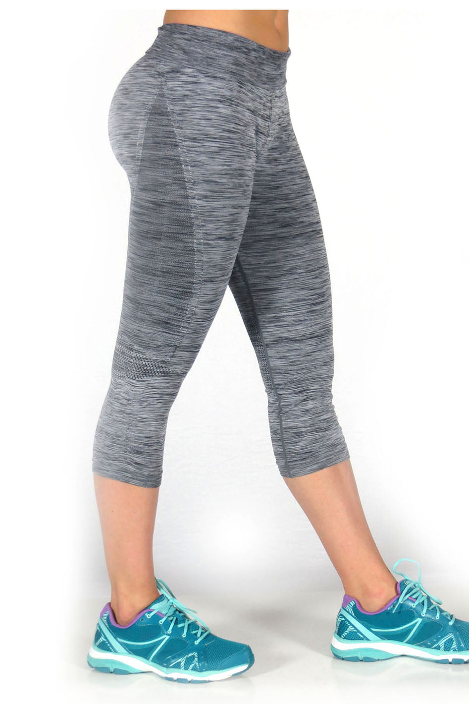 Fitted capri leggings for ladies Sheddo model 2300W