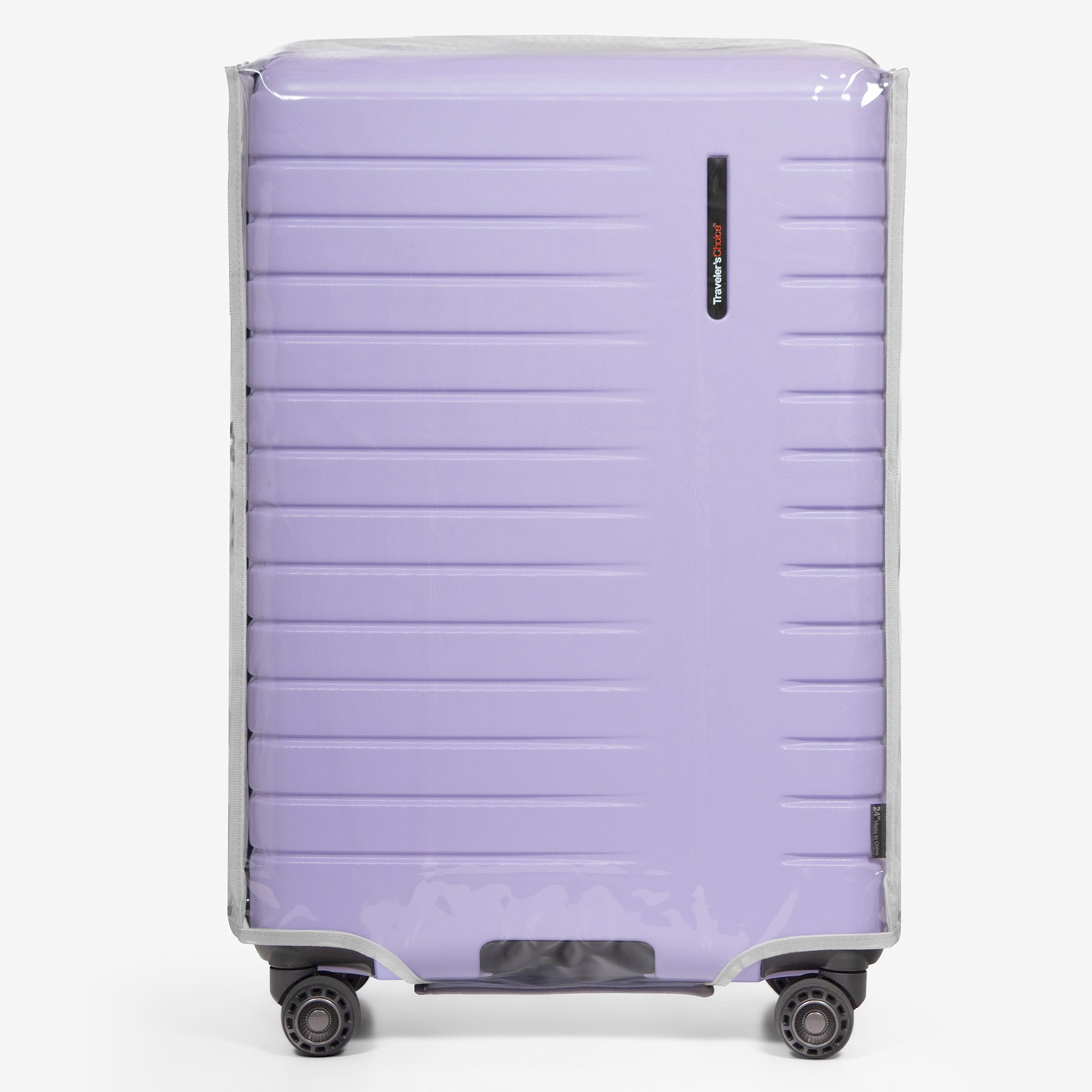 Traveler's Choice Clear Luggage Cover