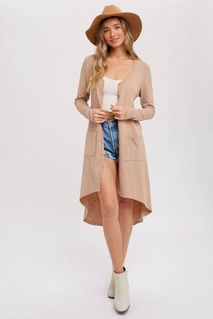 Button Duster Cardigan