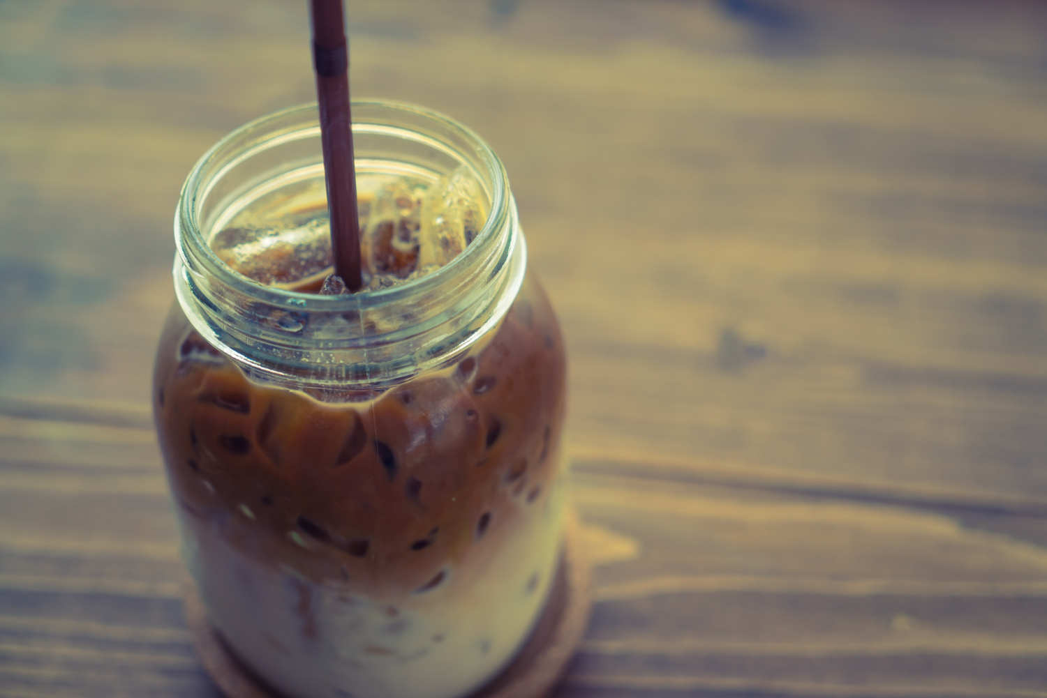 Iced Coffee with Vegan milk