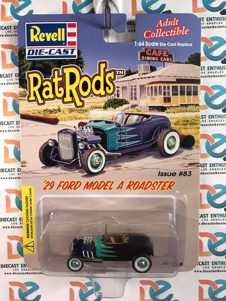 Revell Rat Rods 29 Ford Model A Roadster Black Blue 1:64 – DIECAST ...