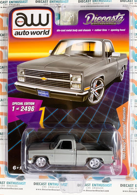 Auto World Diecastz Exclusives 1983 Chevrolet Silverado Fleetside Matte  Gray 1:64 | DIECAST ENTHUSIAST | Reviews on Judge.me