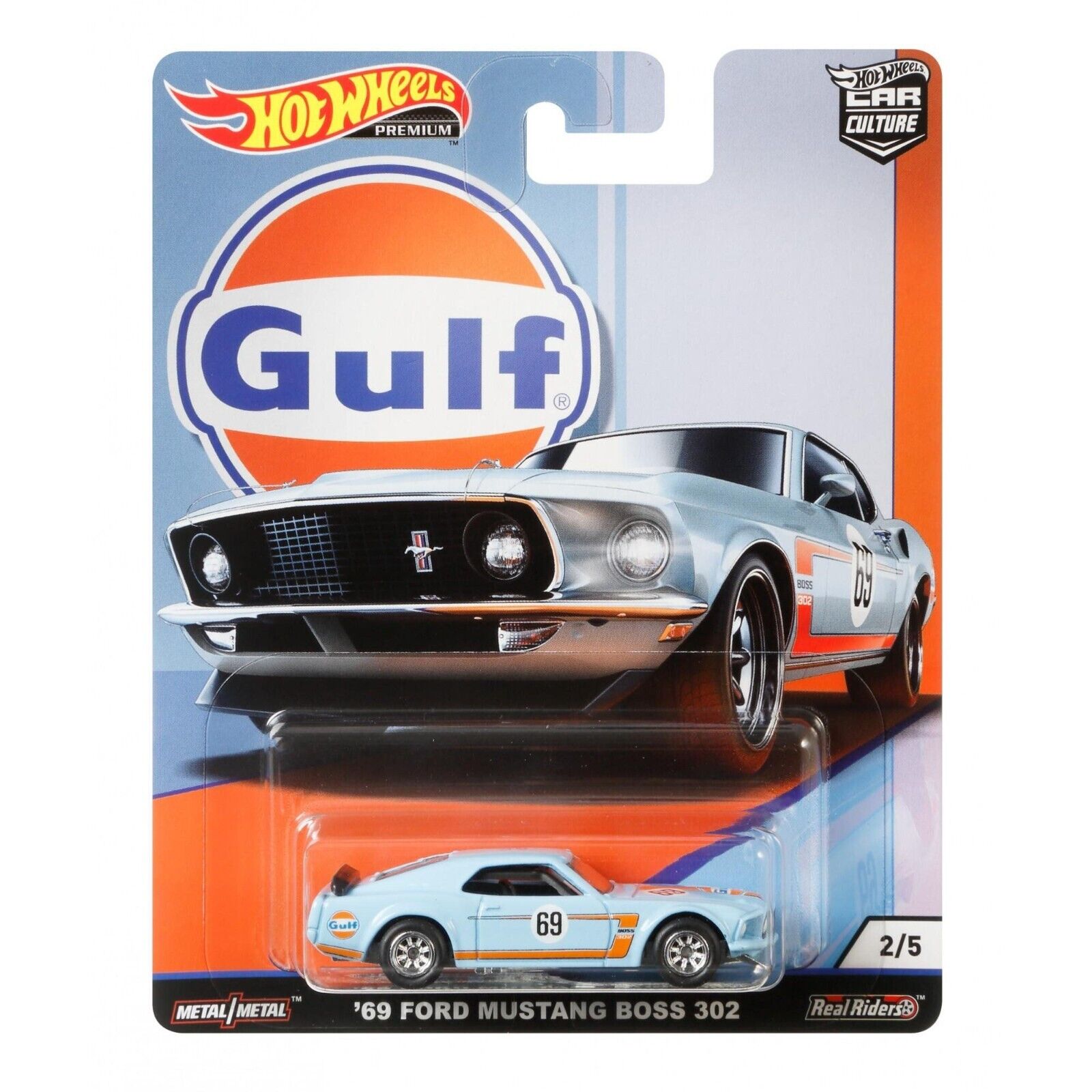 Hot Wheels Gulf 69 Ford Mustang Boss 302 1:64 – DIECAST ENTHUSIAST